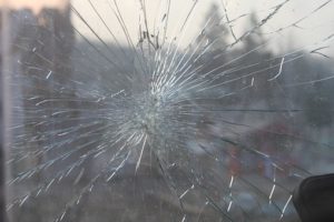 windshield in need of repair